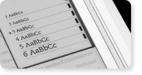 Adjustable Text Size