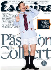 esquire cover 2008 colbert