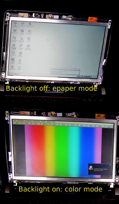Pixel Qi Hybrid Display Pixel Qi Hybrid Display