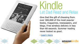 Kindle As Father's Day Gift Kindle As Father's Day Gift