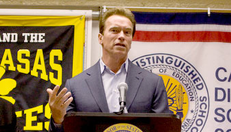 Arnold Schwarzenegger On Digital Textbooks