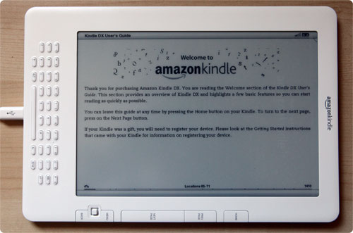Kindle DX Landscape Kindle DX Landscape
